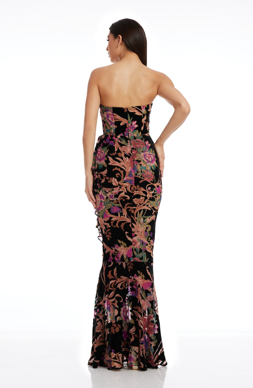 Paris Velvet Burnout Gown